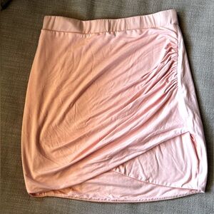 Lovers & Friends pink fitted cotton skirt. Size medium